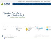 Tablet Screenshot of hyundaiwollk.com.br